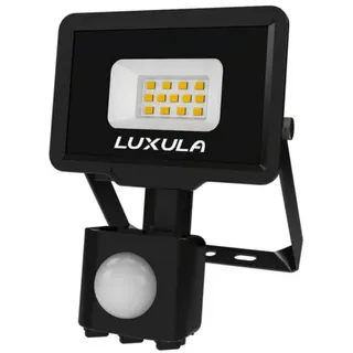 LUXULA Außenstrahler LED 10 W 1000 lm inkl. Bewegungsmelder schwarz