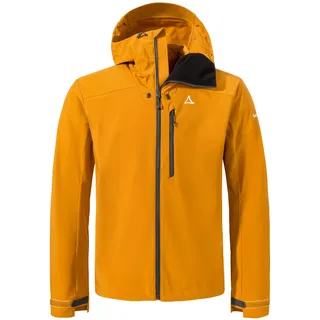 Schöffel Herren Hybrid Jk Style Salza MNS, MTB Jacke mit helmtauglicher Kapuze, wasser- und windabweisende Fahrradjacke, leichte Jacke mit 4-Wege Stretch, chai, 50