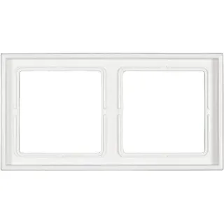 Jung 2fach Rahmen LS 990 Alpinweiß LS 982 WW (LS 982 WW)