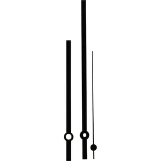 Conrad Zeigersatz Standard Aluminium, Schwarz