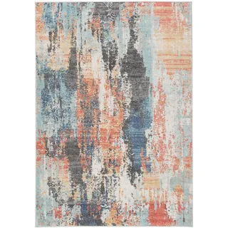 Pergamon In- UND Outdoor Designer Teppich Lagos Verlauf , Multicolor , Textil , 140x200 cm , Teppiche und Böden, Teppiche, Outdoorteppiche