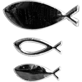 Rayher Wachsmotiv Fische 2,4-4 cm 3 Stück