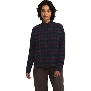 Jack Wolfskin Baja Flannel Bluse (Größe M, blau)