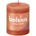 Rustiko Shine Stumpenkerze 8 cm orange