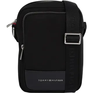 Tommy Hilfiger Herren Crossbody Bag Tasche Business Mini Reporter Klein, Schwarz (Black), Einheitsgröße