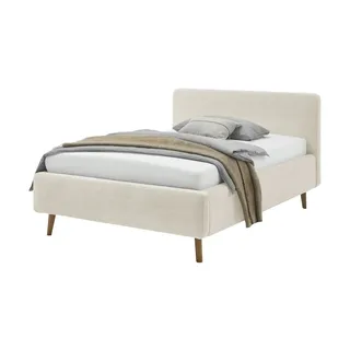 Meise Möbel Polsterbett 140 x 200 cm beige