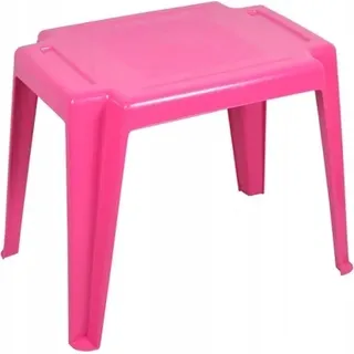 Kindertisch aus Kunststoff rosa Garten Lolek - Rosa