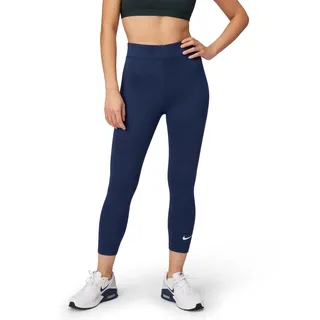 Nike Sportswear Classics High-Waisted 7/8 DV7789-410, S - Midnight Navy/Sail, - S