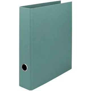RÖSSLER SOHO Ordner-A4 schmal | Büro Zubehör | Aktenordner mit Griffloch | mit Hebelmechanik | Ordnungssystem | Aufbewahrung Akten | 320 x 285 x 65 mm | 1 Stück | Farbe: Grün