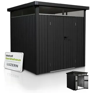 Juskys Gerätehaus Luzern M Anthrazit