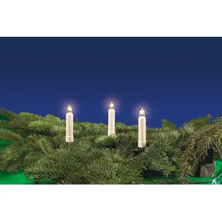 rotpfeil LED-Lichterkette Kerze 30 m Warmweiß