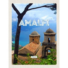 Blechschild 20x30 cm - Amalfi Italy Touristik