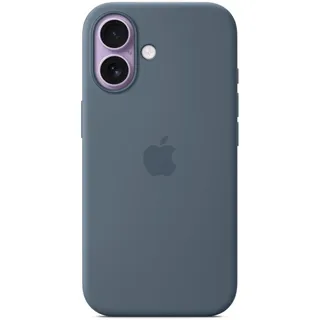 iPhone 17 Silikon Case mit MagSafe Maritimblau
