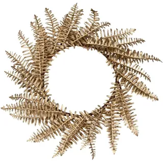 Ginger Ray Goldener Farnkranz, Weihnachts-Tischsets, Tischdekoration, 4 Stück
