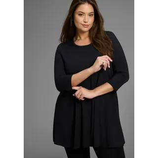 laura scott curve Laura Scott CURVE, Tunikashirt mit 3/4-Ärmeln in schmeichelnder A-Linie – GROSSE GRÖSSEN,