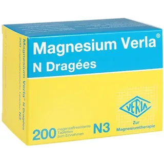VERLA MAGNESIUM VERLA N Dragees