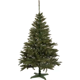 Moritz Weihnachtsbaum künstlich 180 cm Schnellaufbau Stecksystem Tannenbaum kaukasische Tanne Unecht naturgetreu mit Ständer