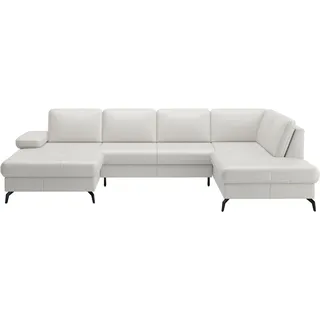 sit&more Wohnlandschaft 300 cm Weiß