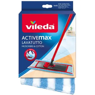 Vileda 141001 Lavatutto Baumwolle Substitution und Mikrofasertuch Reinigen, Maximale Absorption und