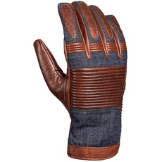 Bild von Durango XTM Motorrad Handschuh Leder und Baumwolle Braun Jeans XXL