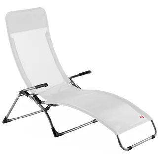 Jan Kurtz Samba Terassenliege Aluminium/Kunststoffgewebe