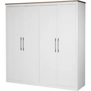 OTTO home Kleiderschrank Büsum 200 x 210 x 60 cm Weiß