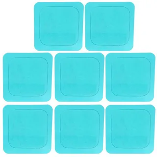 Axion axion® 8 Gel-Pads 4,5x4,5 cm für Dauerelektroden zur TENS Schmerztherapie & EMS Training – selbsthaftend, hautfreundlich, wiederverwendbar – kompatibel mit Beurer EM59/EM89 & mehr
