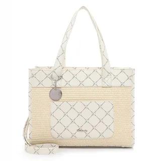 Tamaris Damen Henkeltasche Anna beige - Beige