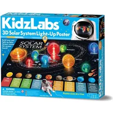 Bild KidzLabs / 3D solar system light-up poster