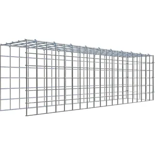 Gabiona C-Ring-Gabione-Anbaukorb Typ 4 30 x 100 x 20 cm Maschenw 5 x 5 cm