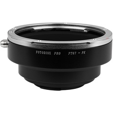 Fotodiox Pro Lens Mount Adapter Compatible with Pentax 6x7 Lenses on Pentax K-Mount Cameras