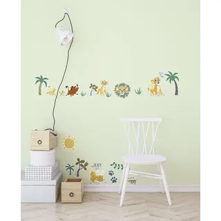 KOMAR Lion King Palmtrees 50 x 70 cm gerollt