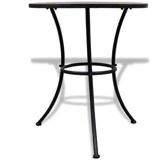 vidaXL Gartentisch Ø 60 x 70 cm terracotta