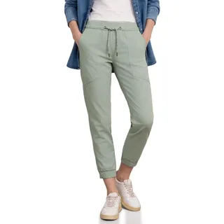 Street One Leichte Slim Leg Hose Mint Leaf 40