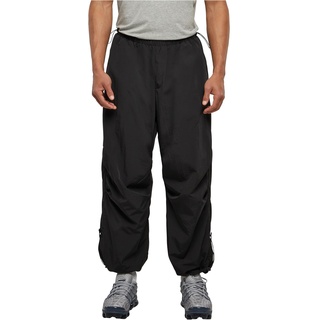 URBAN CLASSICS Nylon Parachute Pants in Schwarz, Größe 5XL