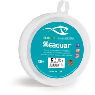 Seaguar/Kureha Amerika in Shore 100% Fluorocarbon Leader 91,4 m, 13,6 kg, transparent