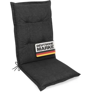 Gardissimo PREMIUM Hochlehner Gartenstuhl Auflagen 120x50x8cm anthrazit
