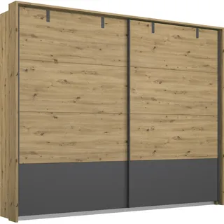 Rauch Schwebetürenschrank »Birmingham« inklusive Passepartout, grau