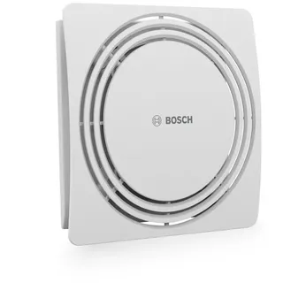 Bosch Leiser Badlüfter 1900 DH 100mm - Zur Belüftung von Bad und Toilette, gegen Feuchtigkeit und Schimmel – Mit Feuchtigkeitssensor und Zeitschaltuhr – 100 mm Durchmesser