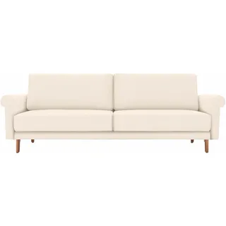 creation by rolf benz Creation BY ROLF BENZ, 2-Sitzer "CR.450, Designsofa, Loungesofa", modern Landhaus, Füße in Nussbaum, Breite 168 cm, perlweiß 534, 12),