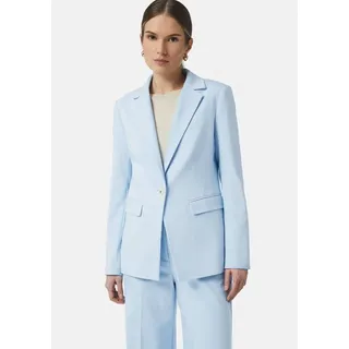 Comma, Comma Jackenblazer mit Reverskragen, blau