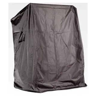 Strandkorbabdeckung Anthrazit Größe 123 x 173 x 90 cm 2 Sitzer wetterfest - Grau
