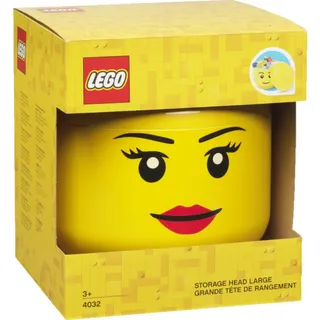 LEGO Mädchenkopf 24 x 27 x 24 cm 1-tlg. mehrfarbig