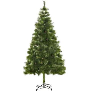 Homcom Künstlicher Weihnachtsbaum Grün 210 cm
