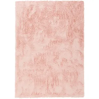 Pergamon Aspen Fellteppich 140 x 180 cm Rosa