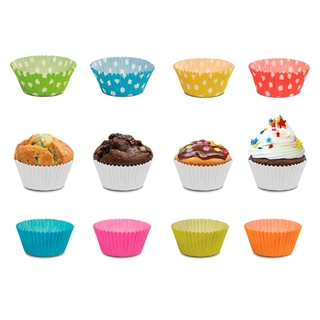 Fisko Muffinform Set Papier Backform Muffinförmchen Cupcake