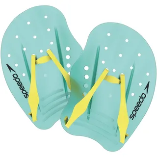 Speedo Unisex Tech Paddle Hand-Paddel für das Schwimmen | Trainingshilfen Arctic Glass S