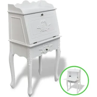 vidaXL Sekretär aus Holz im französischen Landhaus-Stil