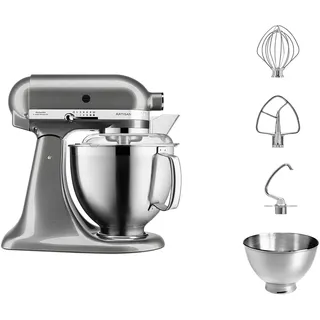 KitchenAid Artisan 5KSM185PS Medaillon Silber