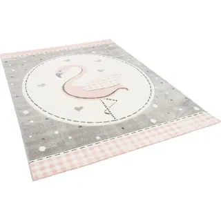Pergamon Pergamon, Kinderteppich, Kinder Teppich Maui Kids Pastell Flamingo (160 x 230 cm)